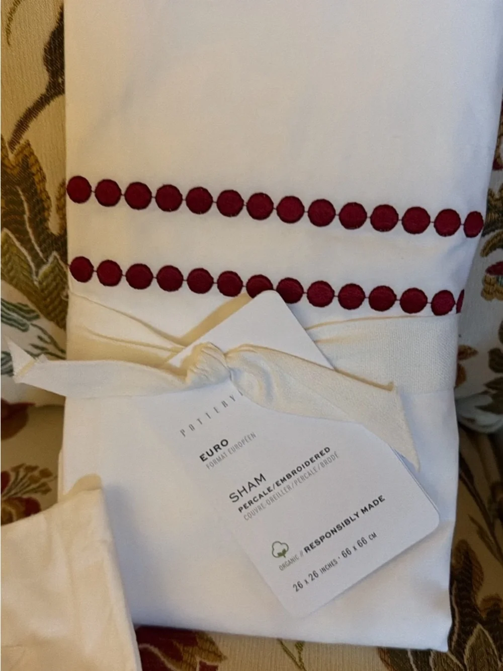 Pottery Barn crisp white